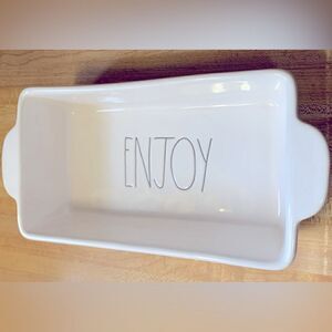 Rae Dunn Loaf Baking Dish Ceramic Gorgeous